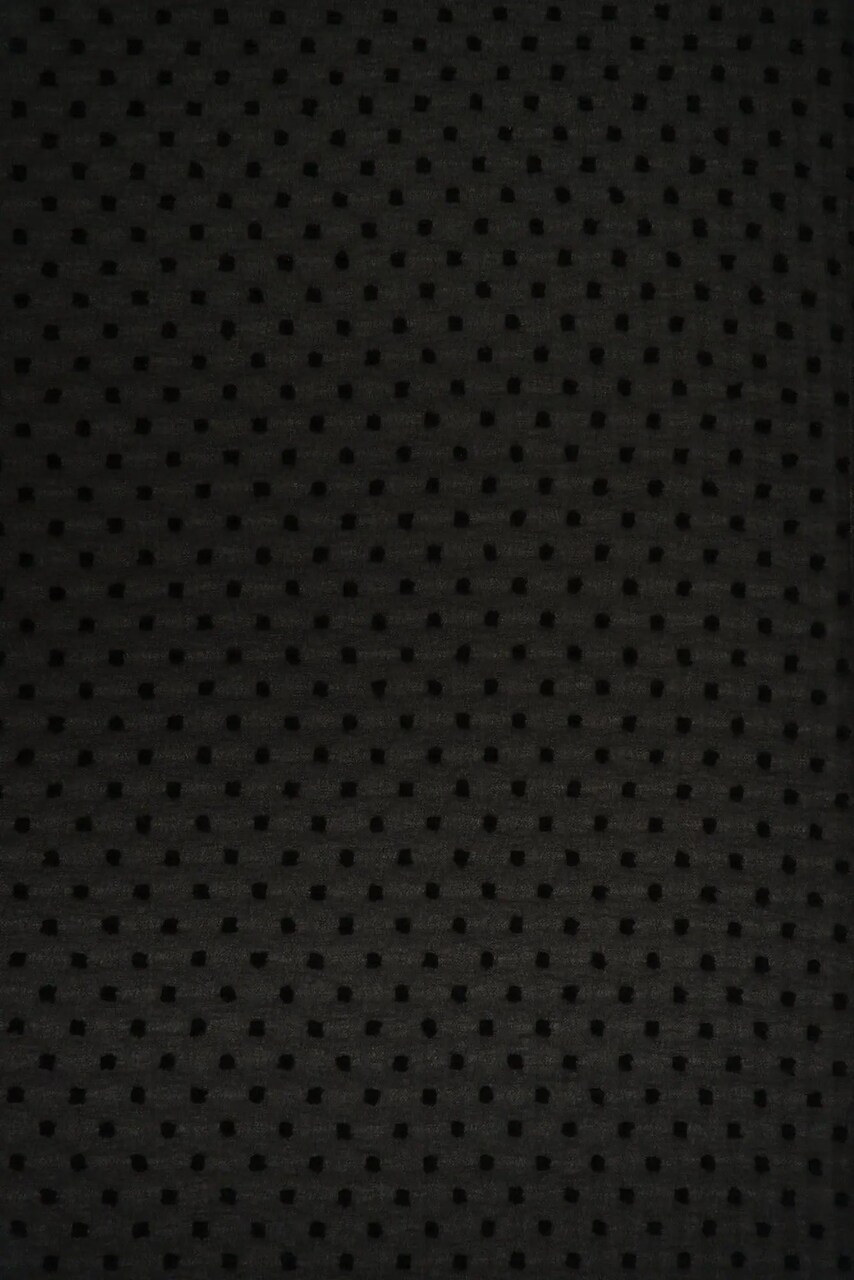 Solid Swiss Dot Chiffon Fabric 100% Polyester Lightweight Sheer 57/58" Wide